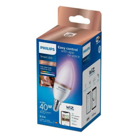 Lampe LED Philips Wiz 4,9 W E14 470 lm 33,99 €
