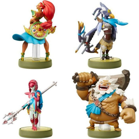 Amiibo The Legend of Zelda : Breath of the Wild - Daruk + Mipha + Revali 89,99 €