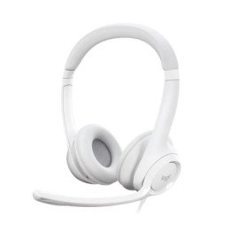 Logitech H390 Casque Avec fil Arceau Bureau/Centre d'appels USB Type-A Blanc Logitech H390 Casque Filaire Stéréo avec Microphone Antibruit. USB-A - 55,99 €