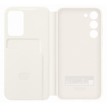 Etui Smart View SAMSUNG avec porte-carte S23+ Creme 56,99 €