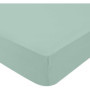DOMIVA Drap housse + Alese Uni - 100% Coton - oeko-Tex - Blanc/Vert de g 57,99 €