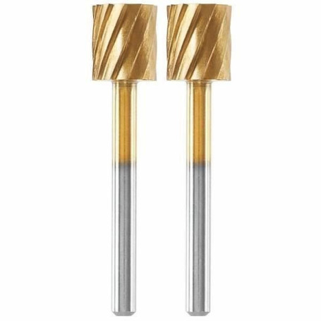 Lot de 2 fraises acier rapide haute longévité Dremel Max 115 - ø 7.8mm c 24,99 €