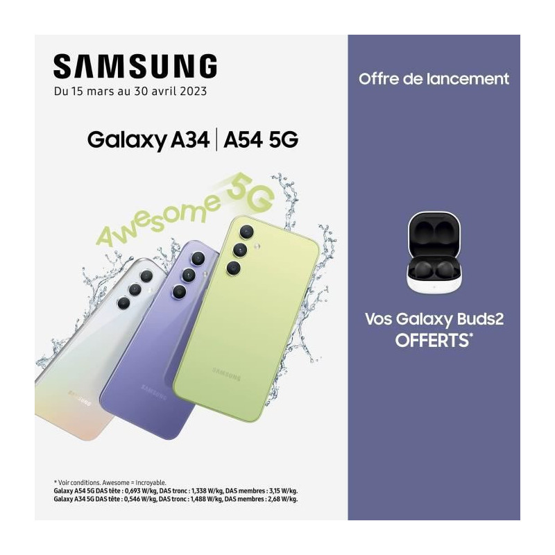 Image secondaire du Samsung Galaxy A54 5G 16,3 cm (6,4