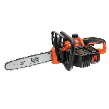 BLACK+DECKER Tronçonneuse 30 cm 36V 2 Ah GKC3630L20-QW - Tendeur De Chaî 279,99 €