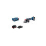 Meuleuse d'angle Boch Professional + 2 batteries 4Ah 359,99 €