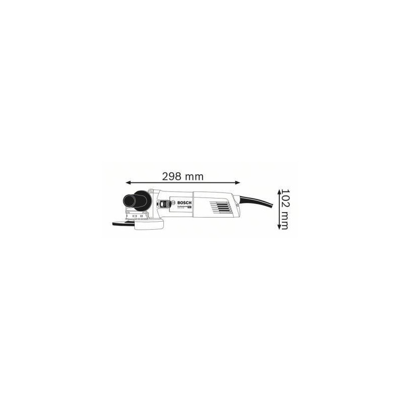 Image secondaire de Meuleuse d'angle Bosch GWX 14 V Ø 125 mm 230 V
