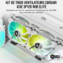 CORSAIR Ventilateur SP Series - White SP120 RGB ELITE - 120mm RGB LED Fa 99,99 €