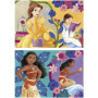 DISNEY PRINCESS (BELLA + VAIANA) - 2 puzzles en bois 21,99 €