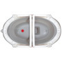 TIGEX Baignoire pliable Grise 88,99 €