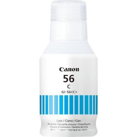 Bouteille d'encre - CANON - GI-56BK - Cyan - Compatibilité MAXIFY GX - ( 34,99 €