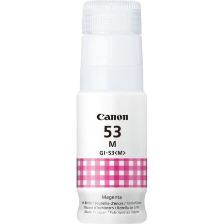 Bouteille d'encre - CANON - GI-53M - Magenta - Compatibilité PIXMA G650 25,99 €