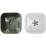 Pot De Fleurs Carré GREEN BASICS - Plastique - Réservoir - Ø20 - Leaf Gr 29,99 €