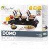 DOMO DO8710W Crepiere + Wok - 6 personnes - 1000W - Noir 101,99 €