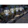 Balise ou lampe solaire verre Crystal. Lot de 4 35,99 €