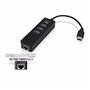 Hub USB Ewent AAOAUS0127 3 x USB 3.1 RJ45 Plug and Play 34,99 €