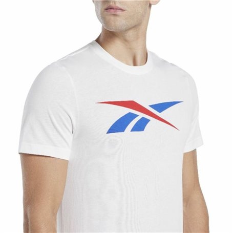 T-shirt à manches courtes homme Reebok GS VECTOR TEE HS4899 Blanc 36,99 €
