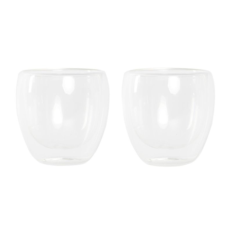 Set de Verres DKD Home Decor 250 ml 8,3 x 8,3 x 8,9 cm