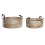 Set de basket DKD Home Decor 45 x 35 x 18 cm Polyuréthane Tropical Herbi 112,99 €