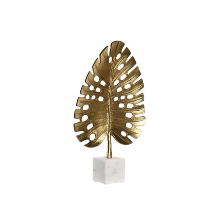 Figurine Décorative DKD Home Decor 28 x 7,5 x 47 cm Doré Blanc Tropical  80,99 €