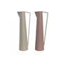 Vase DKD Home Decor 15 x 11 x 45 cm Beige Rose Fer (2 Unités) 92,99 €