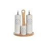 Ensemble salière et poivrier DKD Home Decor 18 x 15 x 22 cm Bois Blanc G 39,99 €