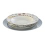 Assietes DKD Home Decor Floral Porcelaine Bleu Blanc 27 x 27 x 3 cm 18 P 129,99 €