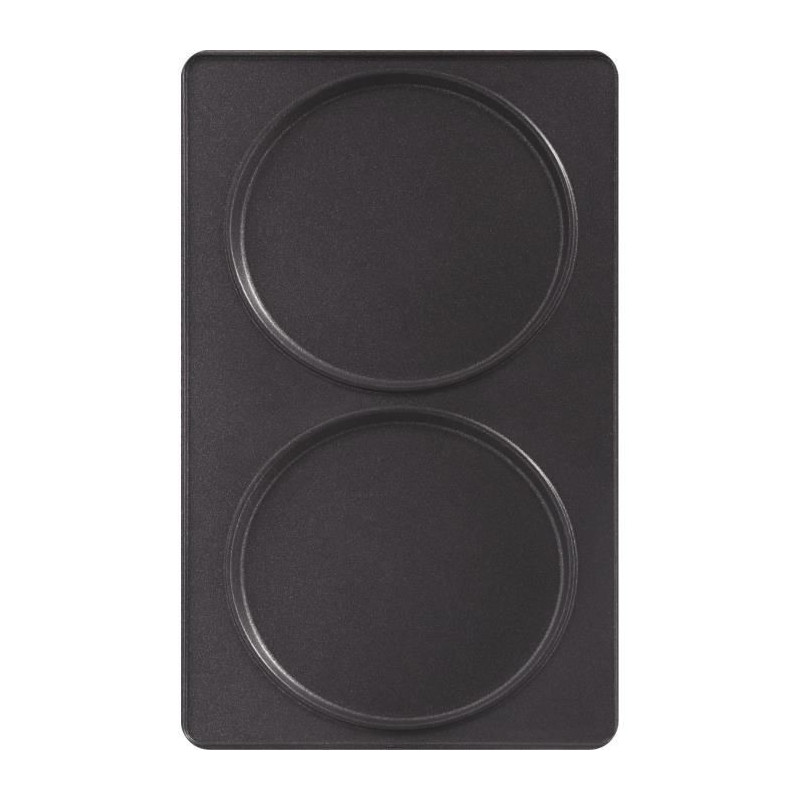 Image secondaire de Tefal - Snack Collection - Lot de 2 Plaques Pancakes - Noir - Compatible Lave-vaisselle