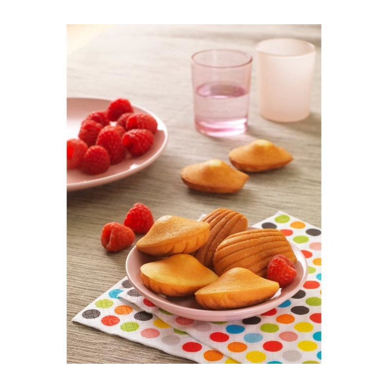 Image secondaire de Tefal Lot de 2 Plaques Mini Madeleines - Snack Collection - XA801512