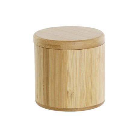 Salière avec couvercle DKD Home Decor Naturel Bambou 8,5 x 8,5 x 8,5 cm 15,99 €