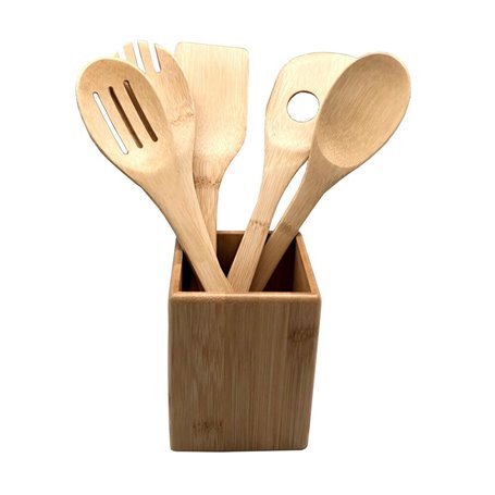 Pot pour ustensiles de cuisine Versa Bambou (10 x 13,5 x 10 cm) 25,99 €