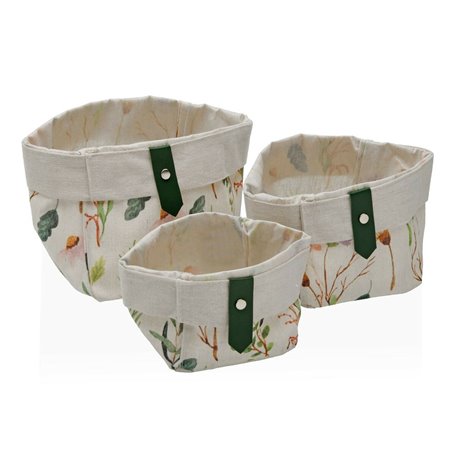 Set de basket Versa Sansa Carré 14 x 14 x 14 cm Textile 24,99 €