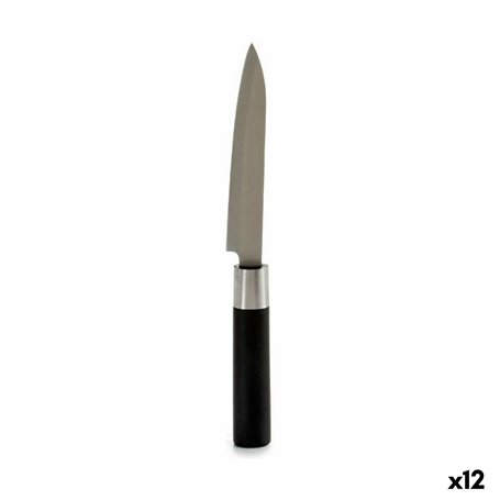Couteau de cuisine 2,7 x 24,3 x 1,8 cm Argenté Noir Acier inoxydable Pla 33,99 €