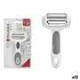 Éplucheur 3-en-1 12 x 3 x 22 cm Gris Acier inoxydable Blanc polypropylèn 46,99 €