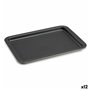 Plateau pour Four Gris Métal 25,3 x 2 x 37 cm (12 Unités) 96,99 €