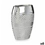 Vase Largeur Argenté Céramique 9,5 x 26,5 x 19,5 cm (6 Unités) 145,99 €