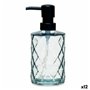 Distributeur de Savon Diamant Verre Noir Plastique 410 ml (12 Unités) 62,99 €