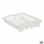 Égouttoir pour Évier 46 x 8 x 37,5 cm Blanc Plastique (12 Unités) 106,99 €