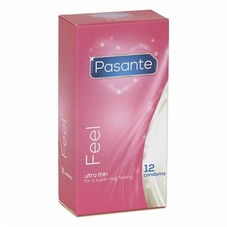 Préservatifs Pasante Feel 18 cm (12 uds) 14,99 €