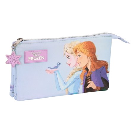 Trousse Fourre-Tout Triple Frozen Believe Lila 22 x 12 x 3 cm 22,99 €