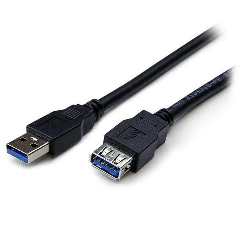 Startech.com Câble d'extension USB 3.0 SuperSpeed de 2m - Rallonge USB A vers A - M/F - Noir