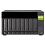 Stockage réseau Qnap TL-D800C Noir Noir/Gris 559,99 €