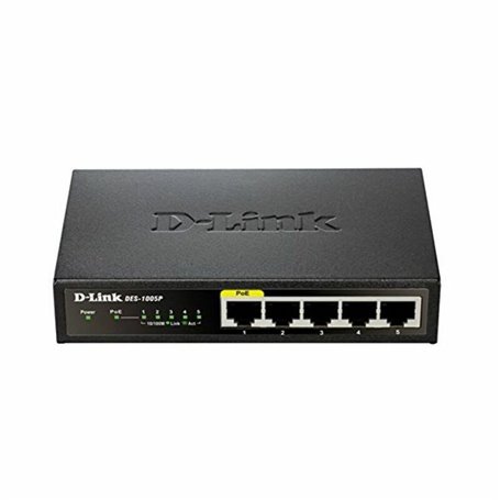 Commutateur Réseau de Bureau D-Link DES-1005P 1 Gbps 73,99 €