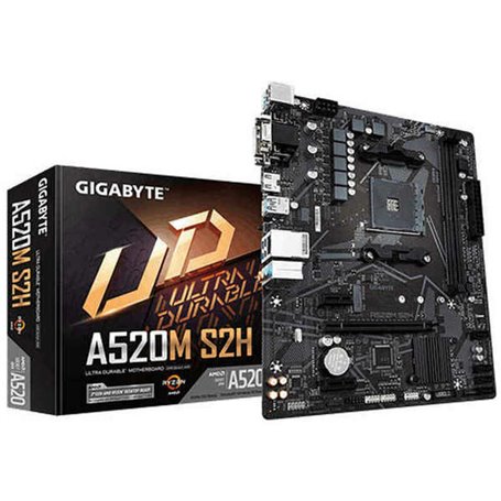 Carte Mère Gigabyte A520M S2H mATX AM4   AMD Socket AM4  109,99 €