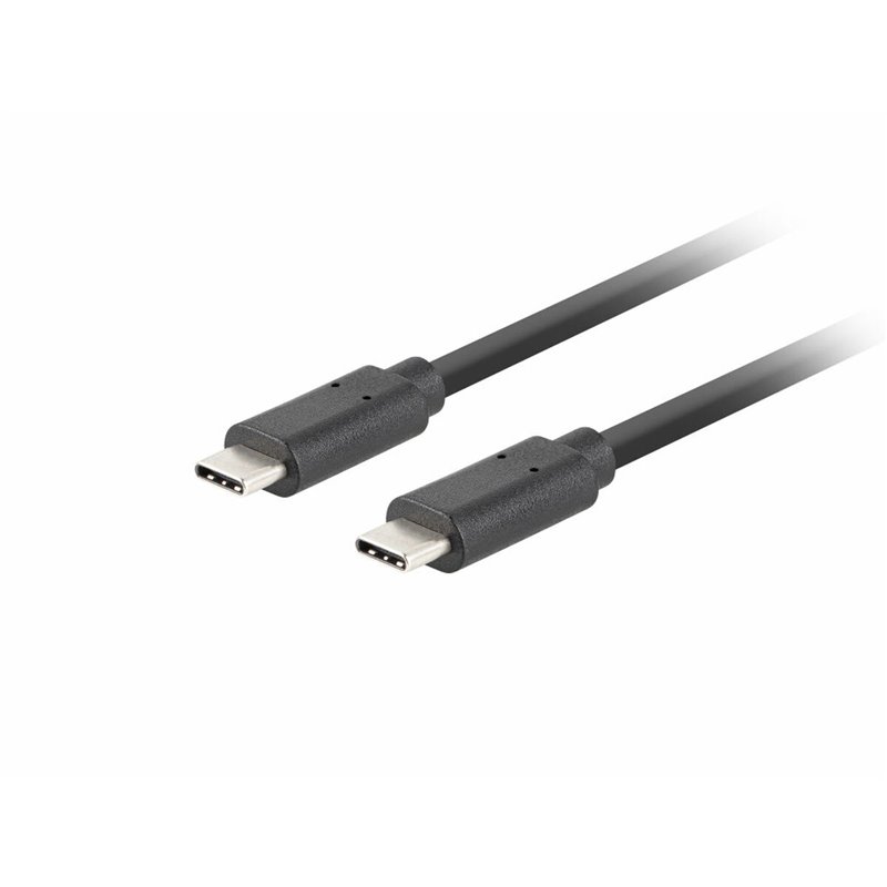 Câble USB-C Lanberg CA-cmcm-32CU-0005-BK Noir 50 cm