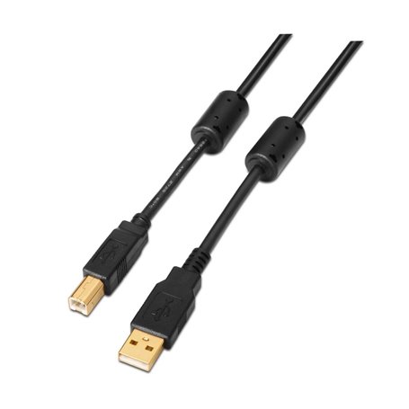 Câble USB A vers USB B Aisens A101-0011 Noir 5 m 15,99 €