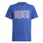 T shirt à manches courtes Enfant Adidas Predator Bleu 36,99 €