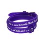Bracelet Femme il mezzometro I LOVE YOU SILVER - BRACCIALE IN SILICONE/S 35,99 €