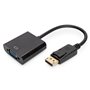 Adaptateur DisplayPort vers VGA Digitus by Assmann AK-340403-001-S Noir  21,99 €