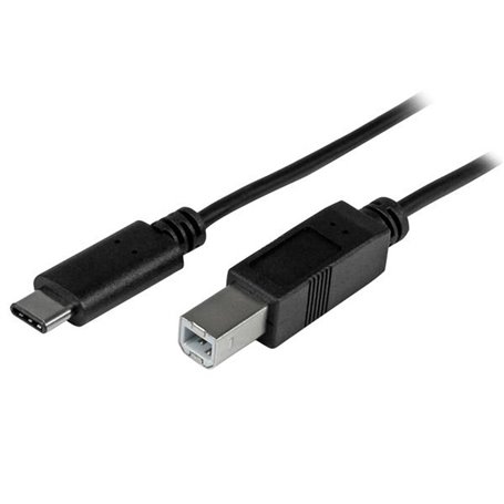 Câble USB C vers USB B Startech USB2CB2M 2 m Noir 32,99 €