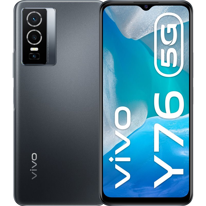 Vivo Vivo Y76 5G Noir 6,58 8 GB RAM Octa Core MediaTek Dimensity 6,6